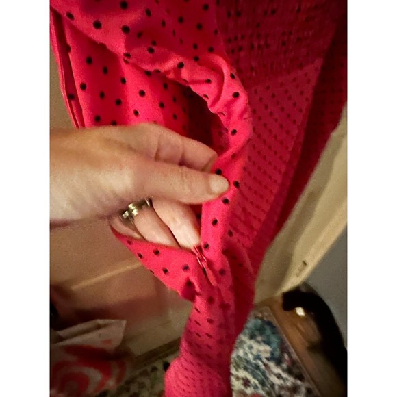 Pink Polka Dot Dress NWT - Picture 4 of 13